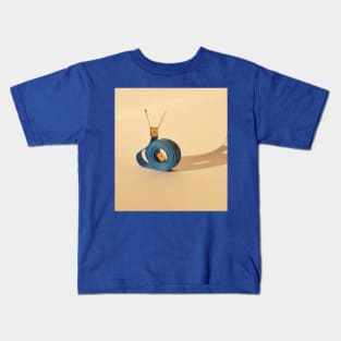 Measuring Tape Snail Kids T-Shirt